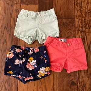 Bundle of 4T Old Navy Shorts